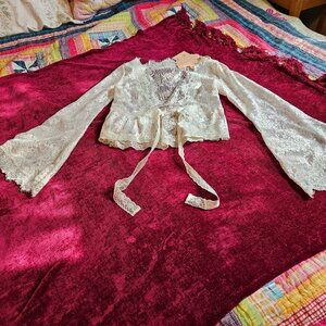 LACEMADE NWT HOLIDAY IN PATTAYA LACE CARDIGAN SIZE SMALL GORGEOUS!1